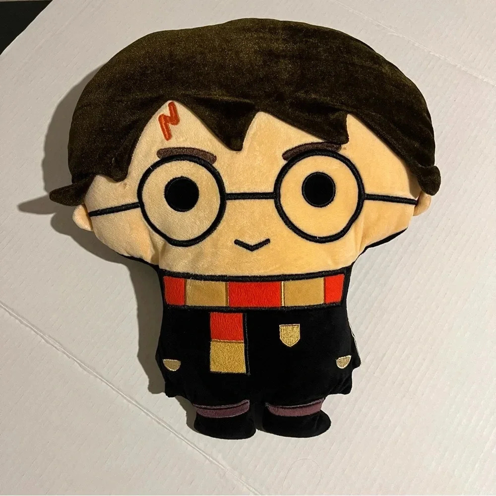 Warner Bros Harry Potter Plush Stuffed Pillow Buddy 13” Big Head 16" Tall